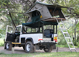 safari camping cars for hire in Kenya, Tanzania and Uganda 
