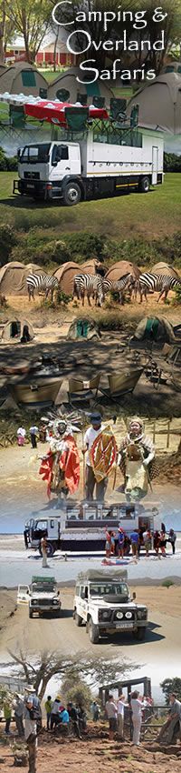 Camping safari holiday in Kenya